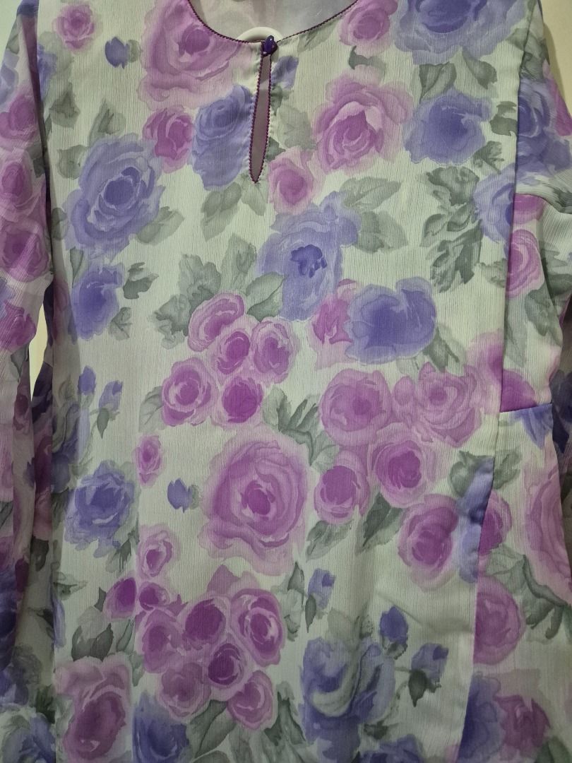 Custom kurung Riau (Category: Baju Kurung & sets) located in Kuala Lumpur. Submitted by normizs (Listing ID 1378078979, Image 2). Description: Custom Riau kurung Fully lined.