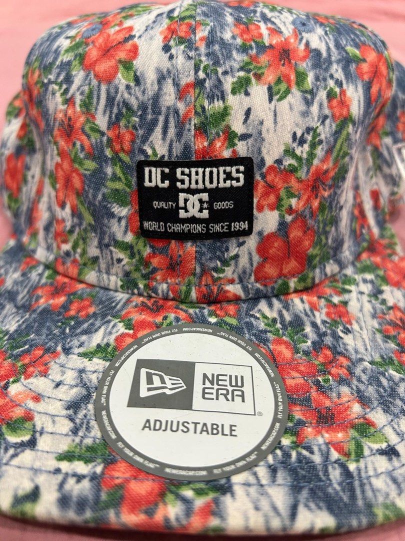 DC Shoes x New Era Floral Cap, Men's Fashion, Watches & Accessories ...