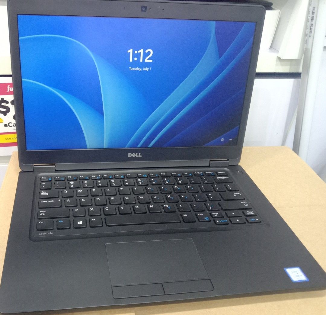 Dell Latitude 5480 Laptop (Category: Laptops & Notebooks) located in Singapore. Submitted by systemates49191 (Listing ID 1377997451, Image 2). Description: - Dell Latitude 5480 laptop - Fully functional - Full keyboard - Multiple ports - Windows operating system - Shows signs of use - Ideal for everyday tasks and productivity.