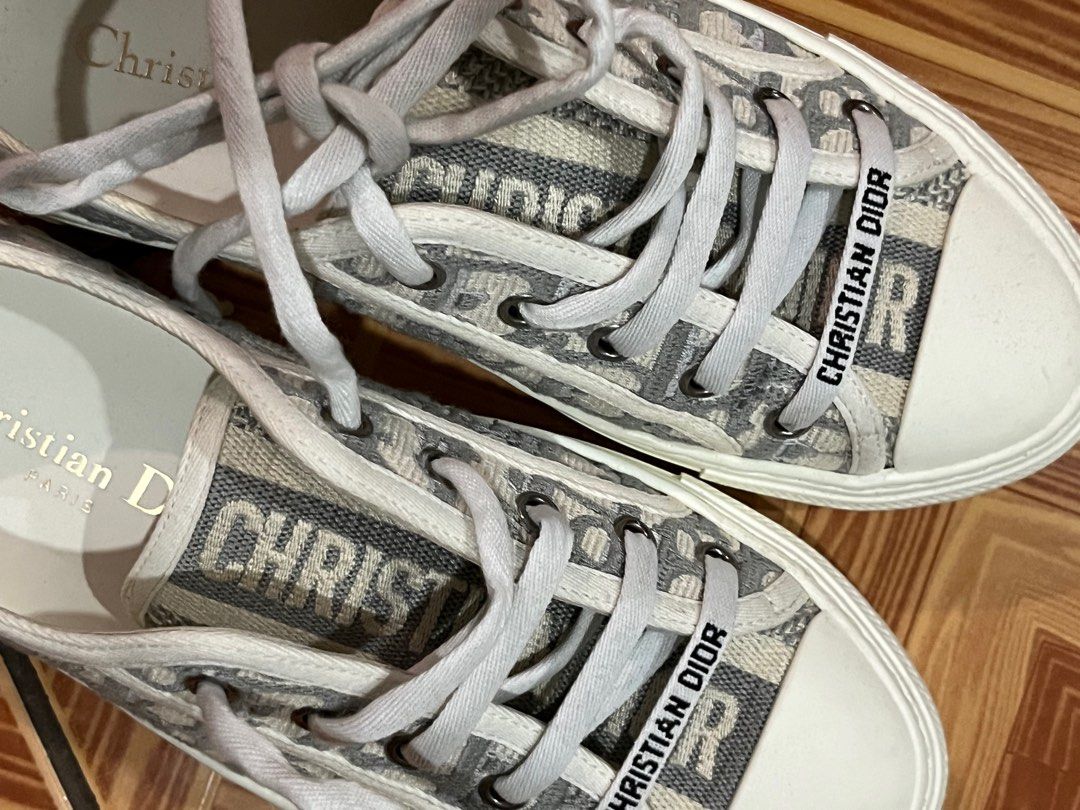 Dior Sneakers (Category: Sneakers) located in Manila. Submitted by nasch (Listing ID 1378046759, Image 2). Description: with box bought in bangkok rfs: declutterring too many shoes .