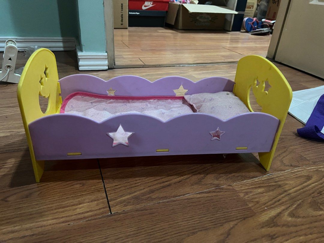 Doll bed (Category: Kids Toys) located in Quezon City. Submitted by atozmarketing (Listing ID 1378090092, Image 2). Description: .