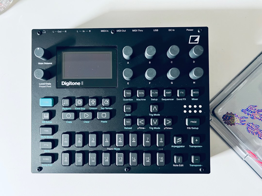 Elektron Digitone II FM Synthesizer, Hobbies & Toys, Music & Media ...