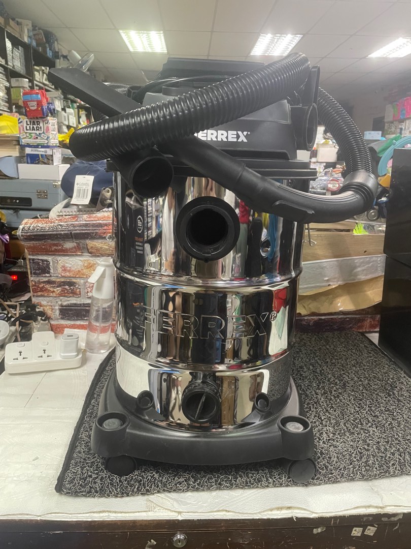 Ferrex wet and dry vacuum cleaner 220 volts, TV & Home Appliances ...