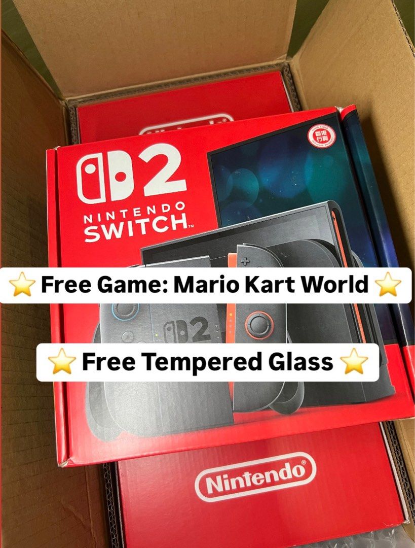 FREE Mario Kart> Nintendo Switch Console Standard Edition (HK