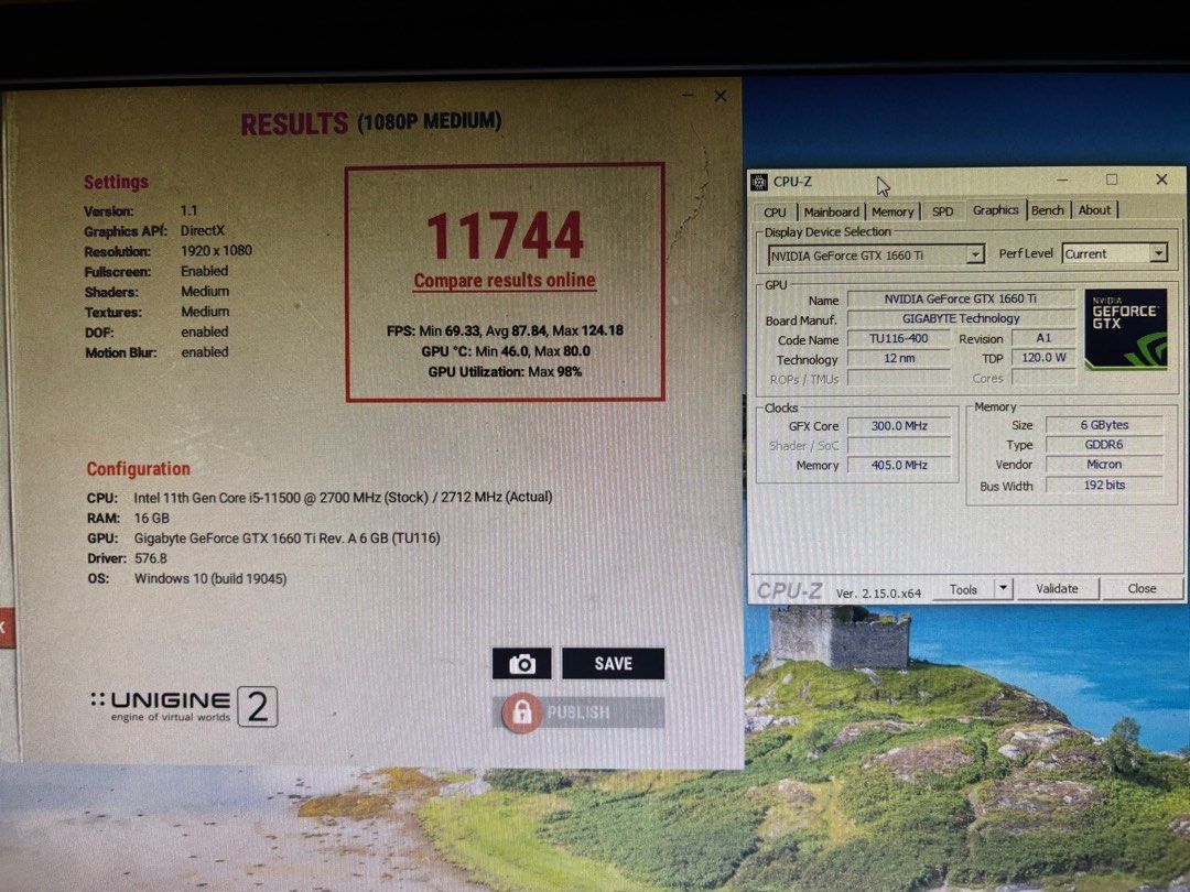 GTX 1660 Ti 6GB – Great 1080p Performance | Clean & Tested | Ready to Use (Category: Computer Parts) located in Singapore. Submitted by leonnyx00 (Listing ID 1378075080, Image 3). Description: 🔥 Selling my GTX 1660 Ti 6GB – a solid performer for 1080p gaming, eSports titles, and creative work (DaVinci Resolve, Photoshop, etc.). ✅ Condition: – Gently used, cleaned & tested – No overclocking, no mining – Excellent thermals (see screenshot) – Fans 