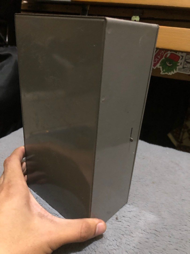 Heavy duty small metal storage safety box (Category: Storage Boxes & Baskets) located in Quezon City. Submitted by markgolveo (Listing ID 1378014194, Image 3). Description: Heavy duty small metal storage safety box.