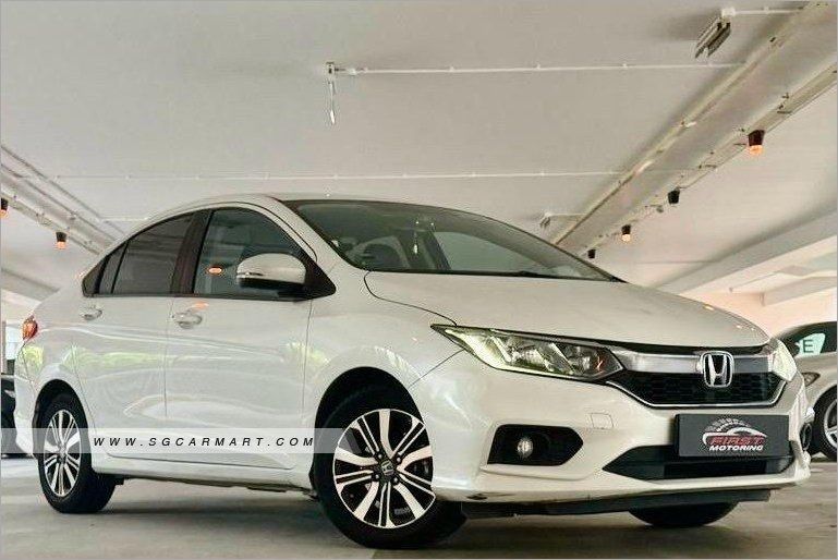 Honda City 1.5A V (Category: Used Cars) located in Singapore. Submitted by firstmotoring88 (Listing ID 1378053368, Image 1). Description: Vehicle Features 1.5l I-VTEC Earth Dreams engine producing 118 Bhp, Earth Dreams CVT transmission with eco mode, ABS, airbags, multi function steering. Accessories Sport rims, factory fitted audio system, parking sensor, LED DRL. Description Pristine condition! 100% financing at an amazing rate from 2.48% per a