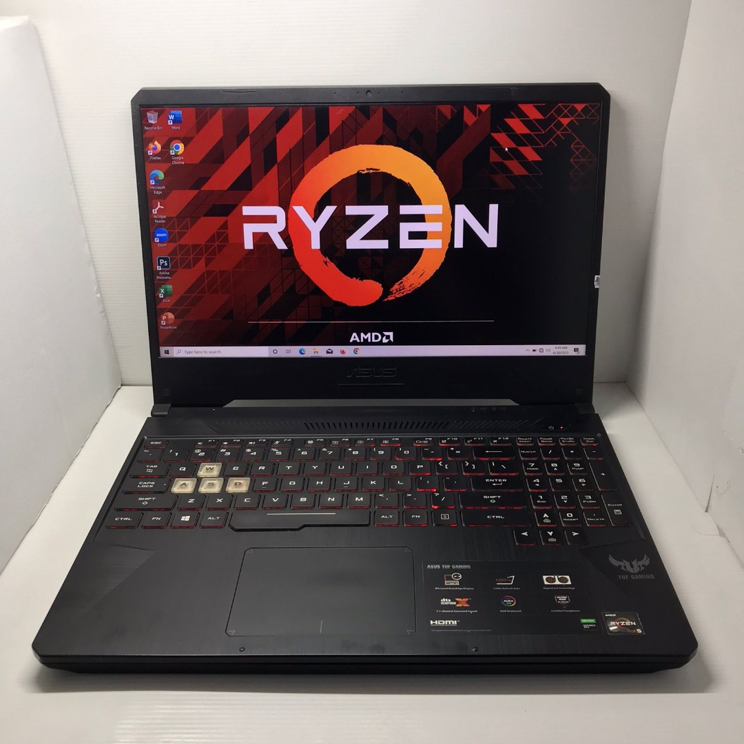 LAPTOP GAMING ASUS TUF FX505DD RYZEN GTX 1050 8/128/1000 SSD 120HZ