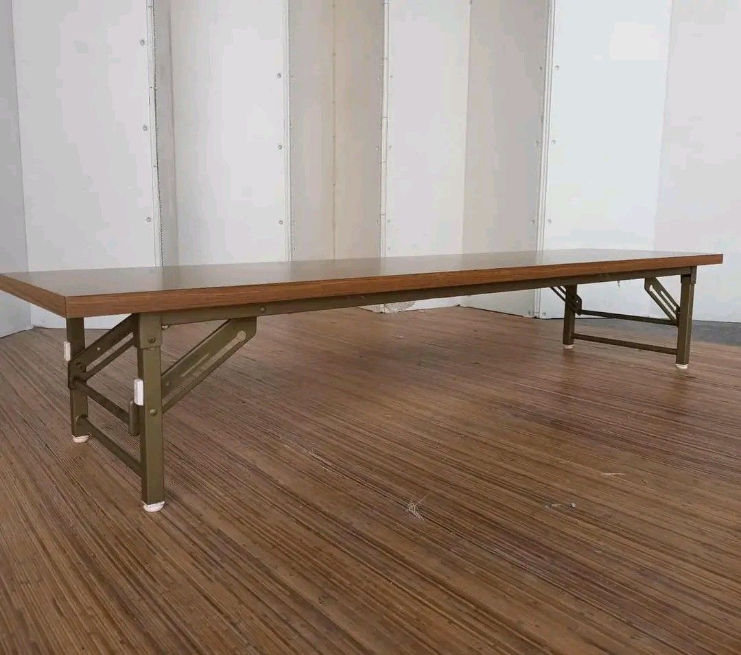 Low Folding Long Table (Category: Tables & Sets) located in Quezon City. Submitted by matetdevis13 (Listing ID 1378092408, Image 3). Description: Low Folding Long Table Price: 2500 L71 x W17.5 x H12.5 In good condition Code AKC B-390.