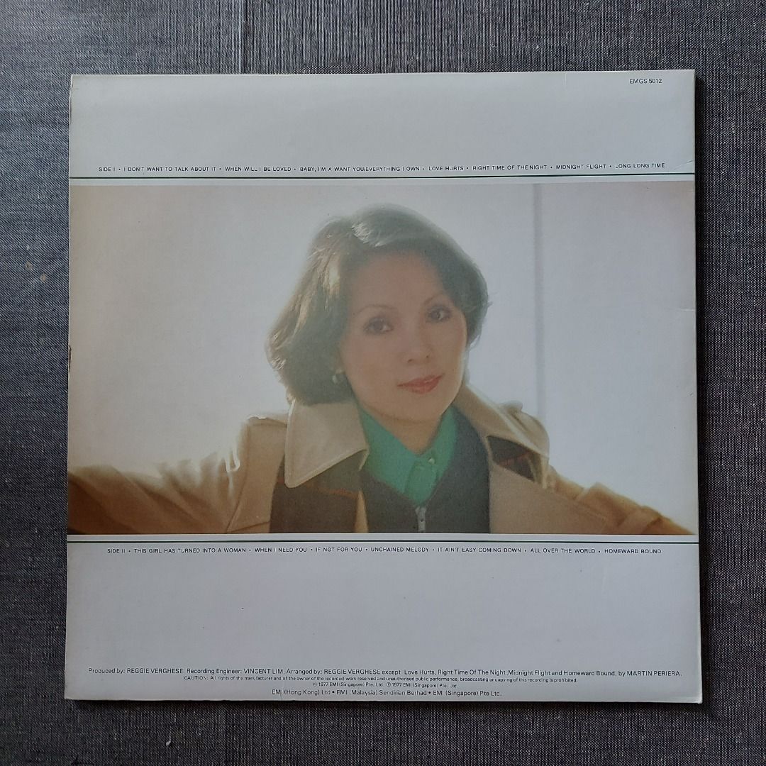 黄莺莺 I Don't Want To Talk About It / CD Tracy – I Don't Want To Talk About It – Vinyl (LP, Album