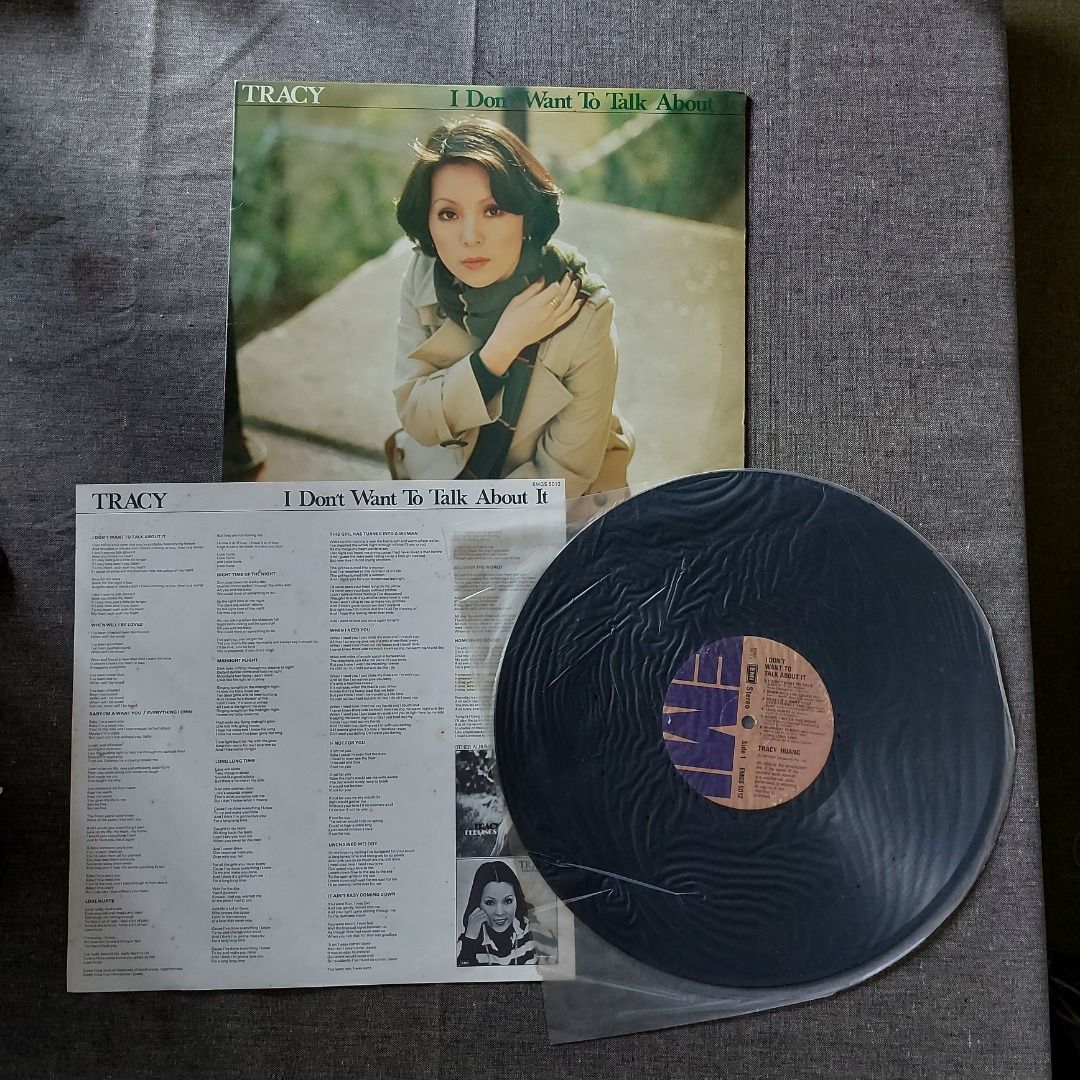 黄莺莺 I Don't Want To Talk About It / CD Tracy – I Don't Want To Talk About It – Vinyl (LP, Album