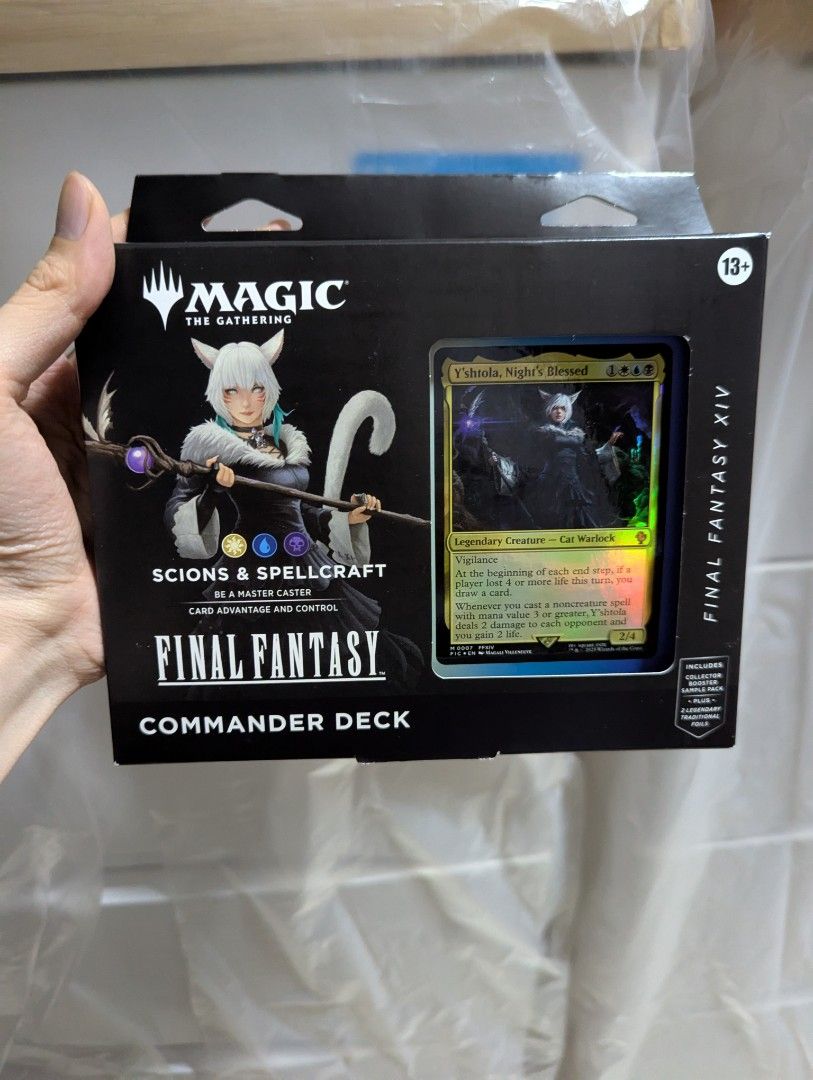 MTG Final Fantasy Scions & Spellcraft Commander Deck, Hobbies & Toys, Toys  & Games on Carousell
