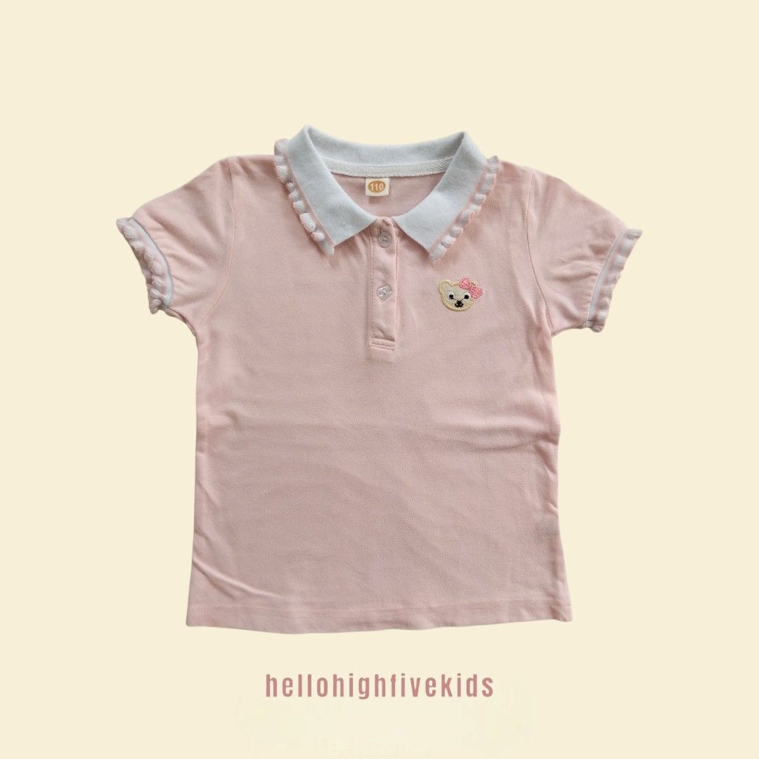 Polo Shirt lucu anak 4t