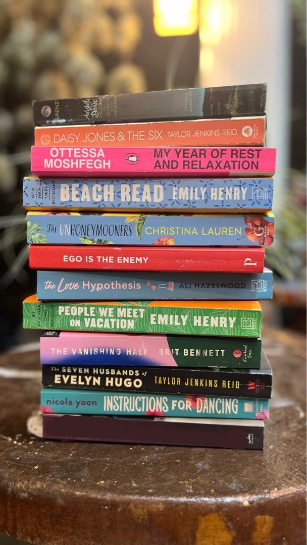 PRELOVED BOOKS FOR SALE (Category: Storybooks) located in Bacolod City. Submitted by m1ng__ (Listing ID 1378091761, Image 1). Description: EDIT: Can lessen the total amount if you’re getting multiple items. Selling some preloved books! Rfs: switching to Kindle 250 - Aristotle and Dante Discover the Secrets of the Universe SOLD - Daisy Jones and the Six SOLD - My Year of Rest and Relaxation SOLD- Beach Read 350 - The Unhoneymooners 350 - Ego is th