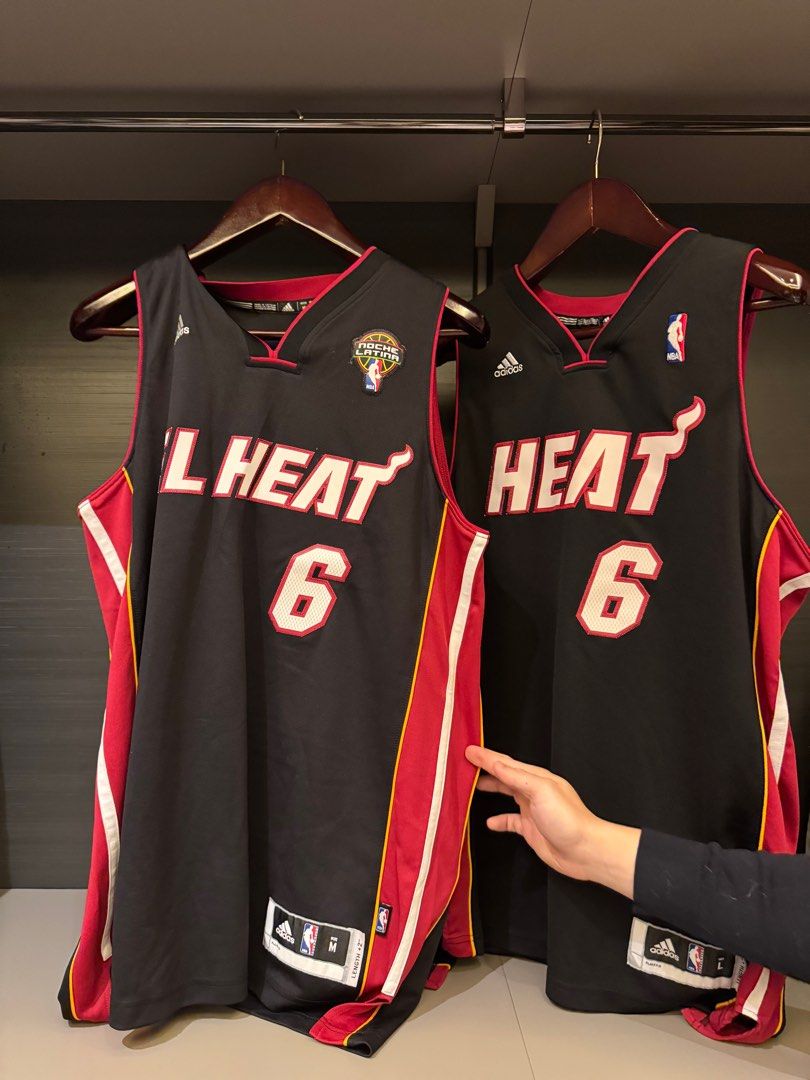 lebron james el heat jersey