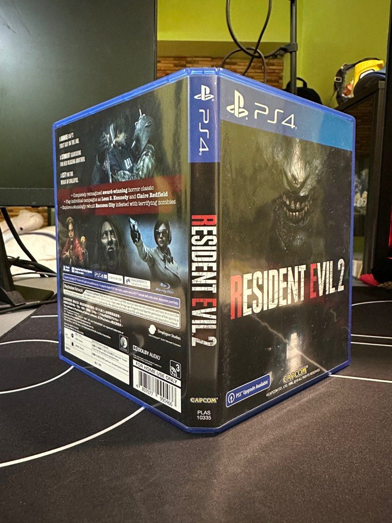 Resident Evil 2 PS4 (Category: PlayStation) located in San Mateo. Submitted by enzost (Listing ID 1378030124, Image 3). Description: Used once or twice Rfs: bought ps5 version Strictly payment first if delivery..