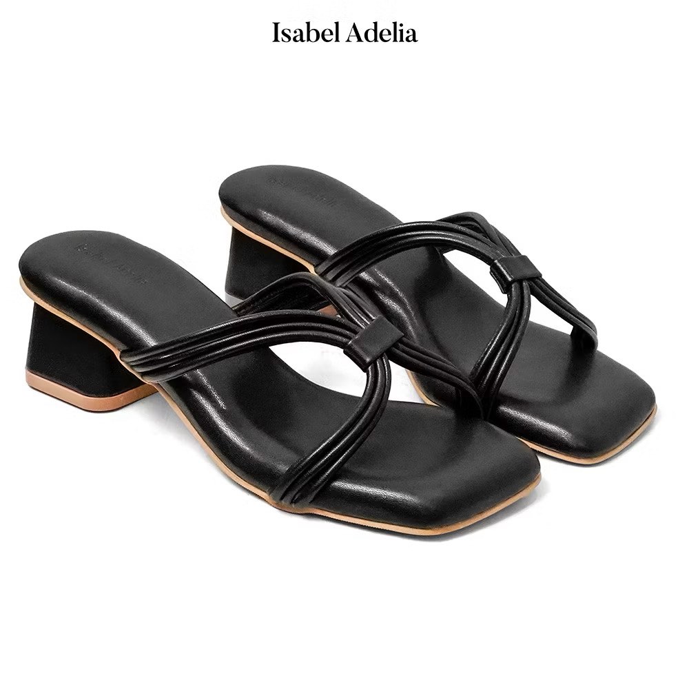 SANDAL WANITA MERK ISABEL ADELIA WARNA HITAM