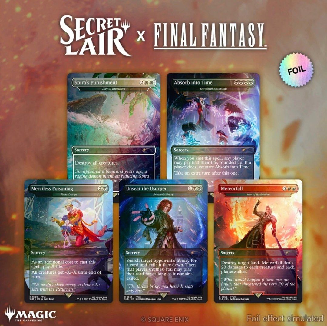 MTG SECRET LAIR X FINAL FANTASY シヴァ FOIL 買取：【JP】Secret Lair x FINAL FANTASY: Grimoire Foil