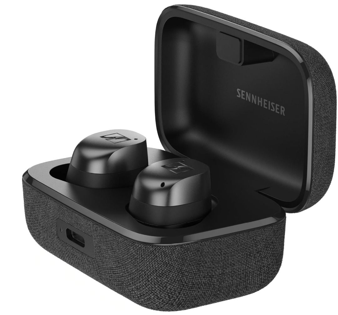 Sennheiser Momentum True Wireless 4 ear buds (Black Graphite) - Noise Cancellation, Microphone Included, Lossless Audio, Transparency Mode Long Battery Life (Category: Earphones) located in Singapore. Submitted by tm_tp_cashconverters (Listing ID 1378006906, Image 1). Description: Cash Conveters Tampines sku 9800000538309-17 https://cashconverters.sg/collections/tampines/products/earbuds-blk-graphite-sennheiser-3585-momentum-true-wireless https:/