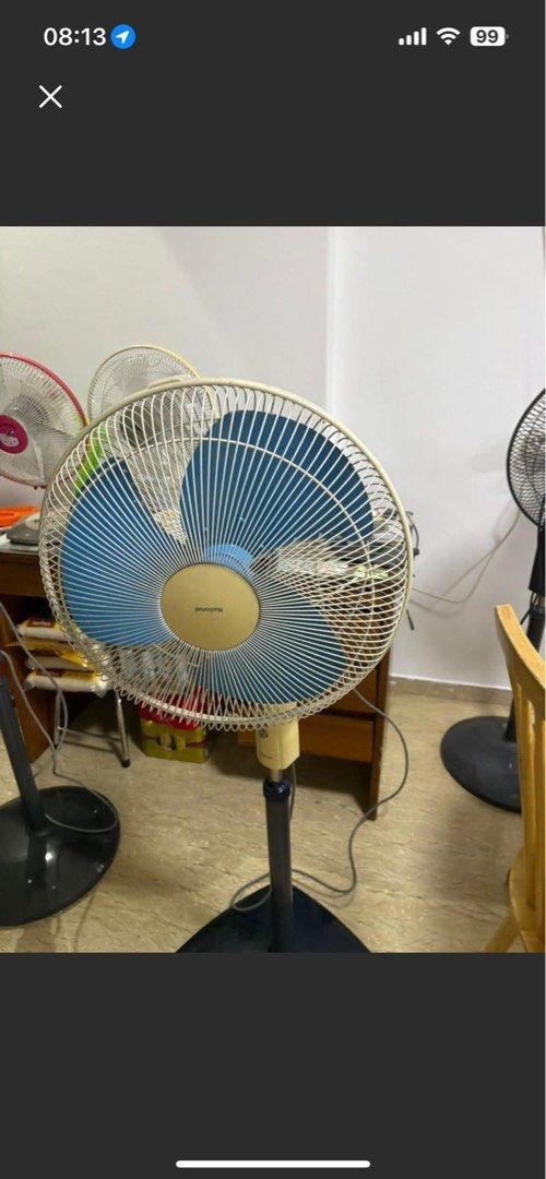 Standing fan