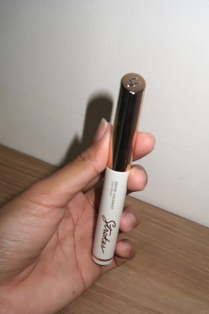 Strokes Brow Colorist in Coal Black (Category: Makeup) located in Quezon City. Submitted by ellexstash (Listing ID 1378136571, Image 3). Description: Tinted brow gel with a long-wearing formula. Tried once, could pass as brand new. Shade didn’t match my brow color so letting it go. Retails for ₱398 — selling for ₱199 only 🖤 RFS: Not my shade.