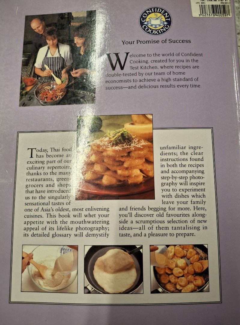 Thai Cooking Step-by-Step 泰國菜烹飪書, 興趣與生活, 書本& 文具