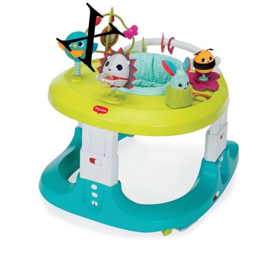 Tiny Love 4-in-1 Here I Grow Mobile Activity Center (Category: Infant Playtime) located in Singapore. Submitted by azimona (Listing ID 1378093830, Image 3). Description: - Tiny Love activity center - 4 modes: swivel, push, bounce, walk - Features various toys - Padded seat for comfort - Excellent condition.