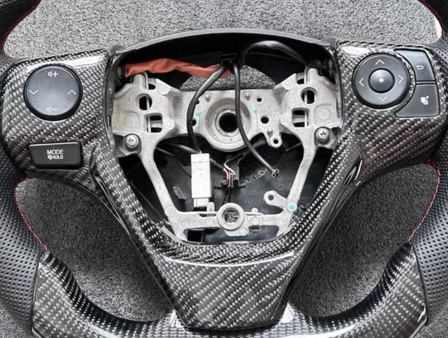 Vios Button Toyota Altis Vios Carbon Fiber steering button, Car Accessories ...