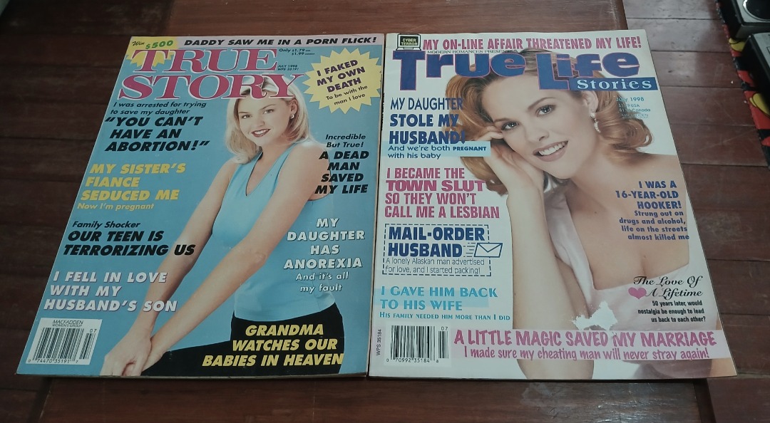 True Life Stories [ U.S. magazine] 2's, Hobbies & Toys, Books ...