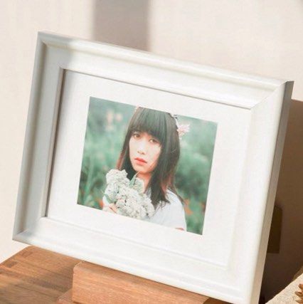 White Photo Frame