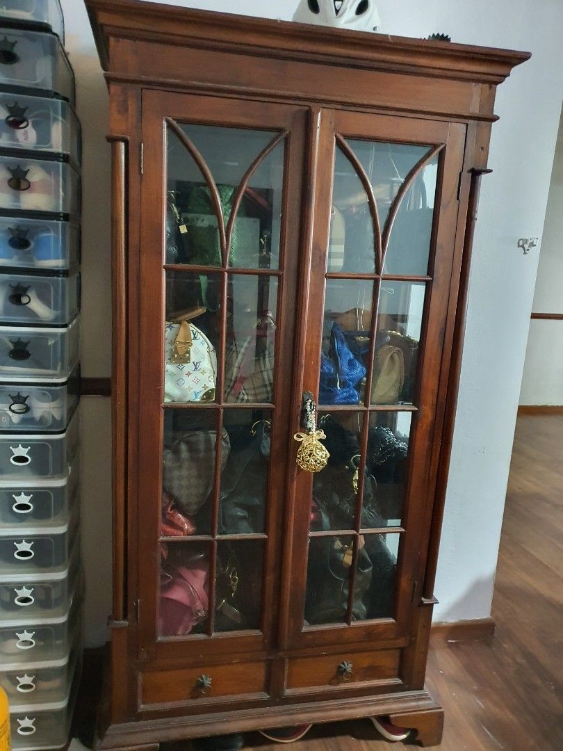 Wooden Display Cabinet