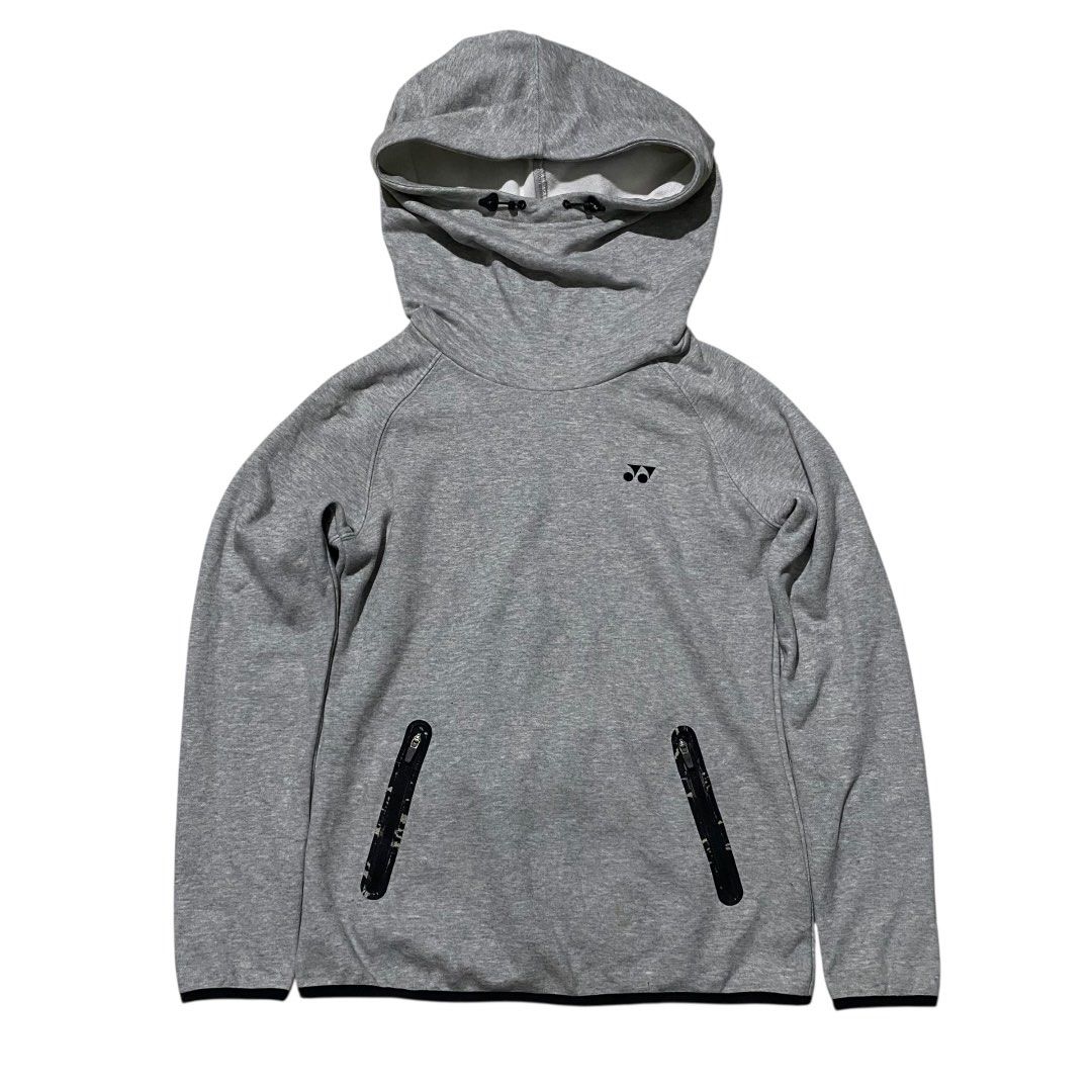 Yonex warm up basic grey hoodie