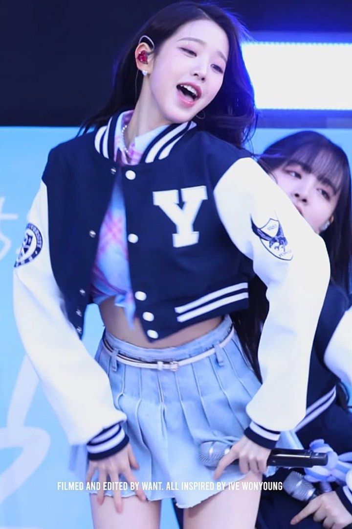 Yonsei University Blue Varsity Jacket Yonsei University Signature