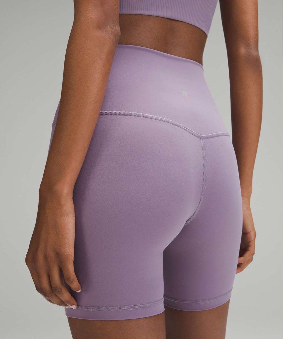 6ixty8ight pastel light baby purple activewear gym sports exercise athleisure tights pants yoga pilates stretchy work out shorts (Category: Activewear) located in Singapore. Submitted by peachiefluff (Listing ID 1379852892, Image 1). Description: 👍🏻 Lightly worn once and kept ever since. May have some storage stains, just needs a wash :) 💌 Tagged size M. Very stretchable so it’s quite free size. Waist 11.5” across unstretched, 16” stretched ma