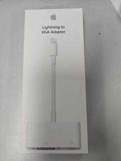原廠全新未拆 apple lightning to vga adapter