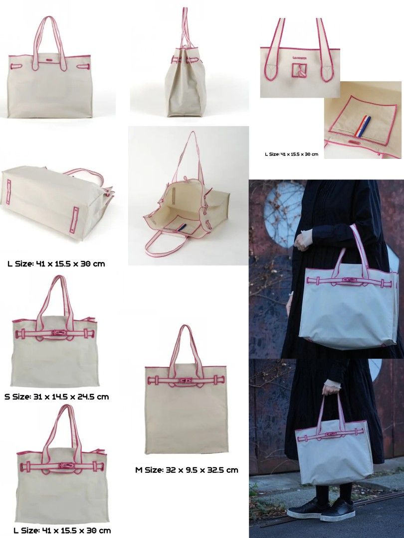 預售La Cousette New Classical Eco Bag, 女裝, 手袋及銀包, Tote Bags
