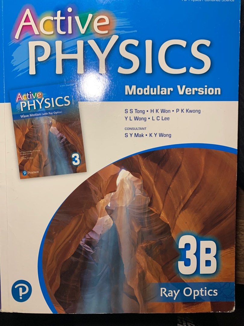 Active Physics Modular Version 3B Ray Optics （分類：教科書）位於 Hong Kong。 由 anson98765 提交（商品編號 1379824621，圖片 1）。簡介： 寫咗好少嘢。