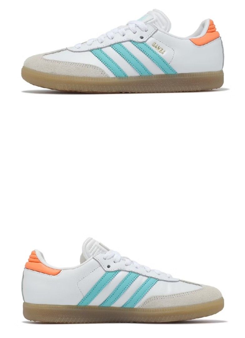 Adidas Samba OG White/Blue/Orange Sneakers, Women's Fashion, Footwear, Sneakers on Carousell Adidas Samba OG White/Blue/Orange Sneakers, Women's Fashion, Footwear, Sneakers on Carousell