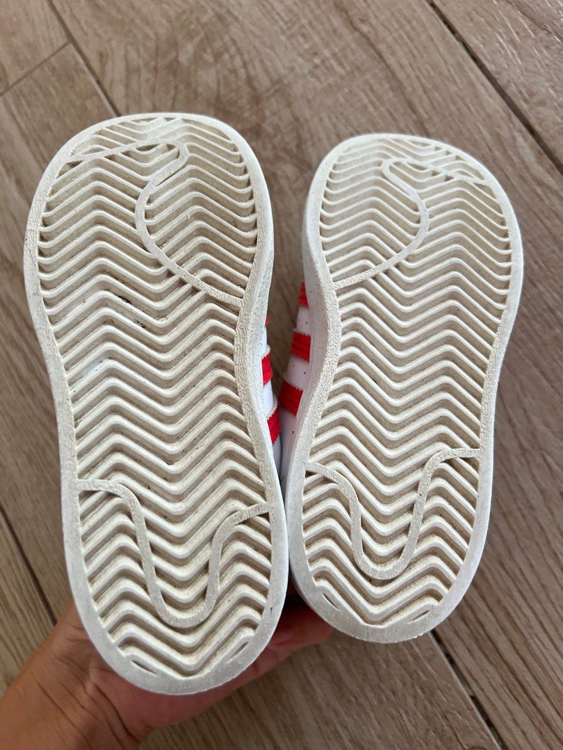 Adidas shoes for 3 yo (Category: Babies & Kids Fashion) located in Makati City. Submitted by stufffromkim (Listing ID 1379798019, Image 3). Description: As is, no issues. With box.