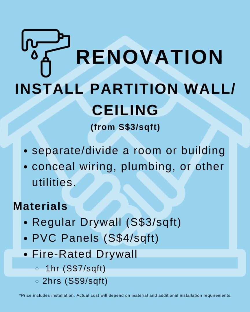 Affordable Home Renovation & Repair (HDB/Private)63109553384193114