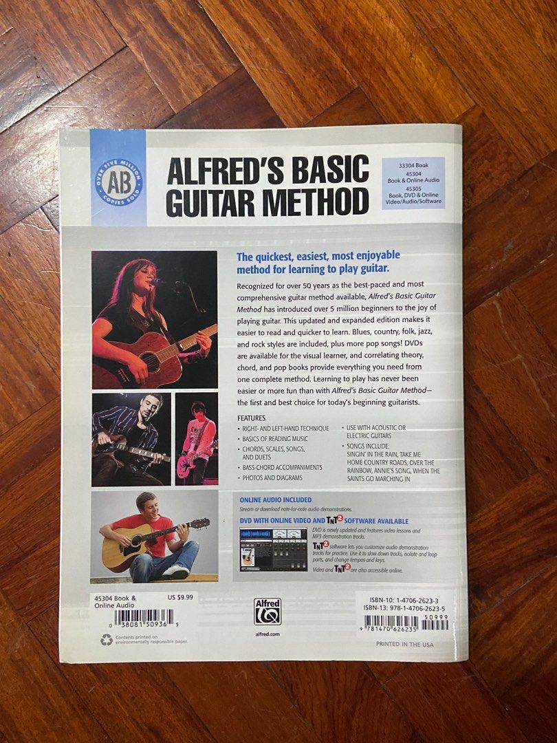 Alfred’s Basic Guitar Chord Book with FREE Chord Chart (Category: Musical Instruments) located in Manila. Submitted by bryanj26977 (Listing ID 1379752854, Image 2). Description: Alfred’s Basic Guitar Chord Book with FREE Chord Chart for sale! RFS: decluttering .