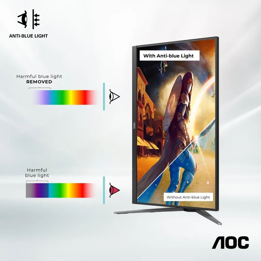 AOC U27G4 27" 160Hz/320Hz 4K/FHD Dual Refresh Rate Gaming Monitor63224764604163113