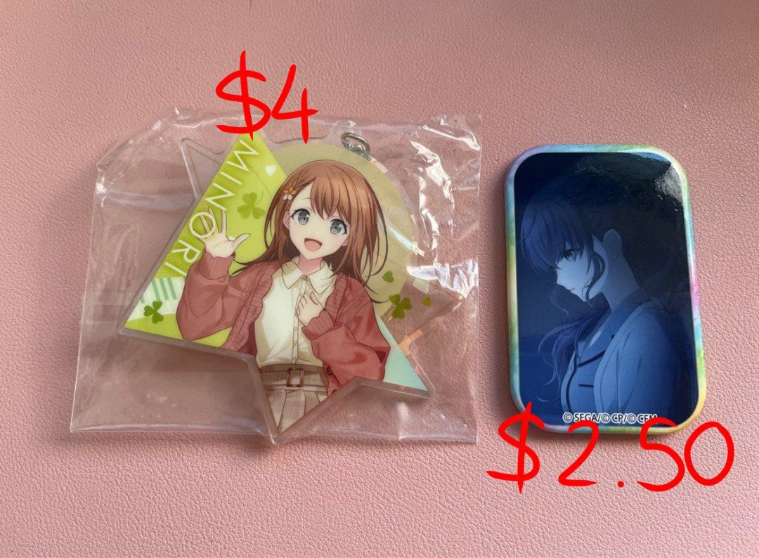 assorted merchandise (hsr, genshin, pjsk, bandori) (Category: Toys & Games) located in Singapore. Submitted by heartz4airi (Listing ID 1379820709, Image 3). Description: Assorted merchandise !! (All licensed) Meet up only , location can be discussed Payment by cash or paylah (preferred) Prices in the photos, pm if interested !!.