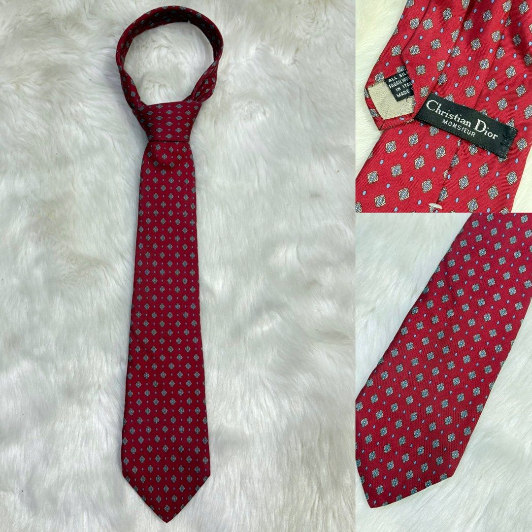 Authentic Christian Dior Neck Tie (Category: Ties) located in Pasig City. Submitted by trendapparelph (Listing ID 1379763594, Image 1). Description: .