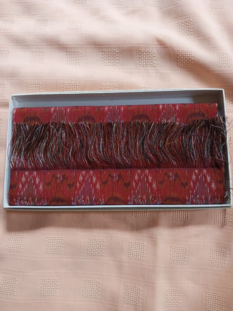 Beautiful Hand Weaved Cloth For Table Tops (Category: Carpets, Mats & Flooring) located in Quezon City. Submitted by jojoleen28 (Listing ID 1379743992, Image 3). Description: Dimensions 26" (including fringe) x 11" #Sale2026.