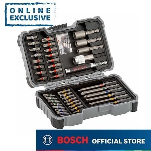 Bosch 43pcs (S2 modified steel) Professional Screwdriver Bit Set Extra ...