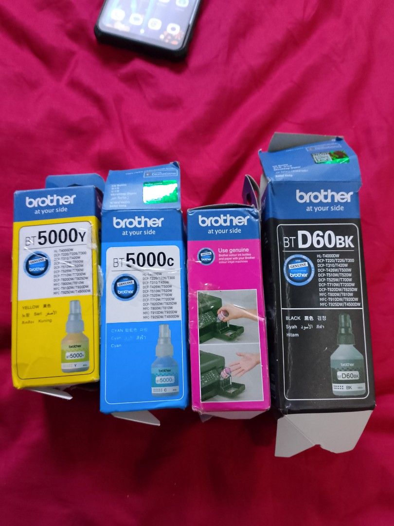Brother ink set (Category: Printers, Scanners & Copiers) located in Quezon City. Submitted by oitnb1980 (Listing ID 1379792385, Image 1). Description: last price posted.bought this said it's original haven't used it msg me if you need it.