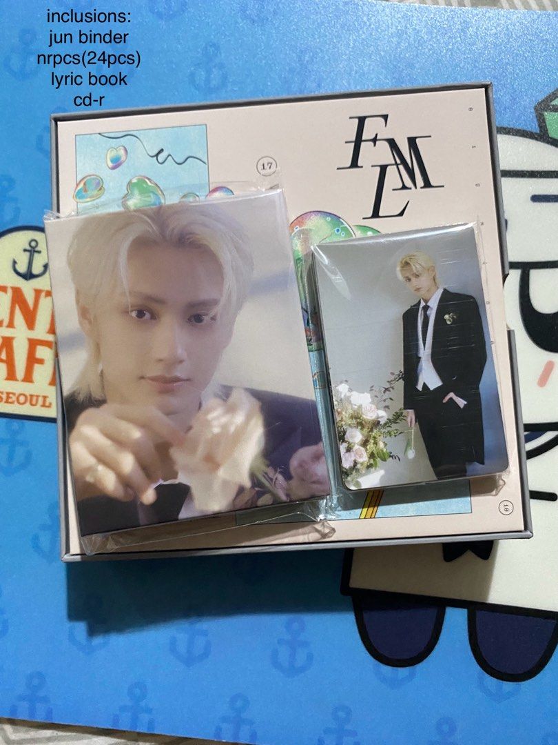Carat Ver binder and NRPC (Category: Stationery & School Supplies) located in Rizal. Submitted by 17.righthere (Listing ID 1379739536, Image 2). Description: Carver Binder with NRPC -Hoshi -Seungkwan -Jun -Jun SH.