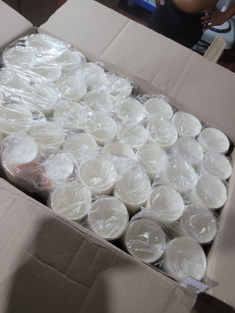PAPER CUPS / DISPOSABLE CUPS 184ml*80 (Category: Coffee & Tea Tableware) located in Makati City. Submitted by itsgabistar (Listing ID 1379901447, Image 3). Description: Expiration date : n/a ONHAND & READY-TO-SHIP ⭐️PICK UP & DELIVER via LALAMOVE ⭐️MOP : GCASH ONLY ⚠️STRICTLY NO RETURN, & EXCHANGE⚠️ Welcome! Our product shipping from Korea directly Is there any product you want to get from Korea? Please! Do not hesitate to contact us with Chat!.