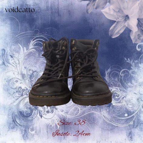 Martens Boots Women's Size US Faora Mid Top Dark Brown